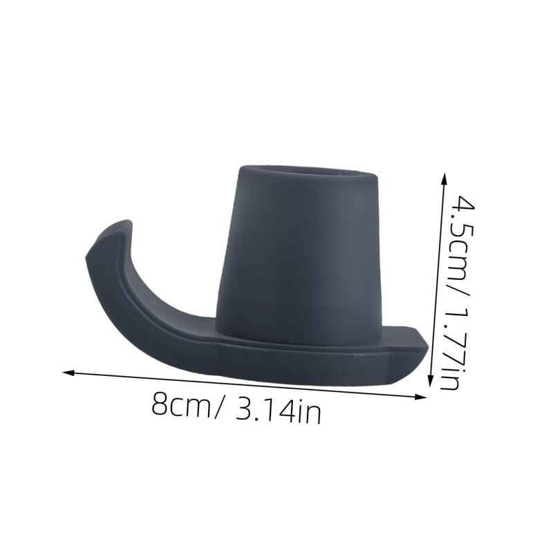 BIUDECO 2 Pack Walker Glides Heavy Duty Replacement Foot Pads