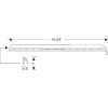 NORS 1968-1972 GM A Body Quarter Window Vertical Seals and