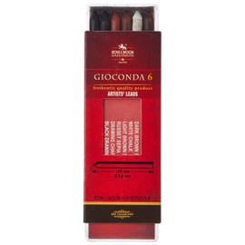 KOH-I-NOOR Zeichenkreide für Druckbleistift III, 5,6 mm Durchmesser, 6 Stück