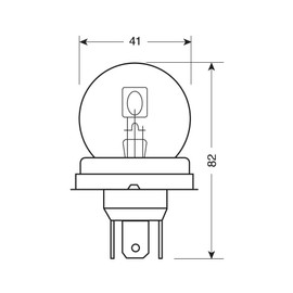 Lampa 58001 Asymmetrical Lamp
