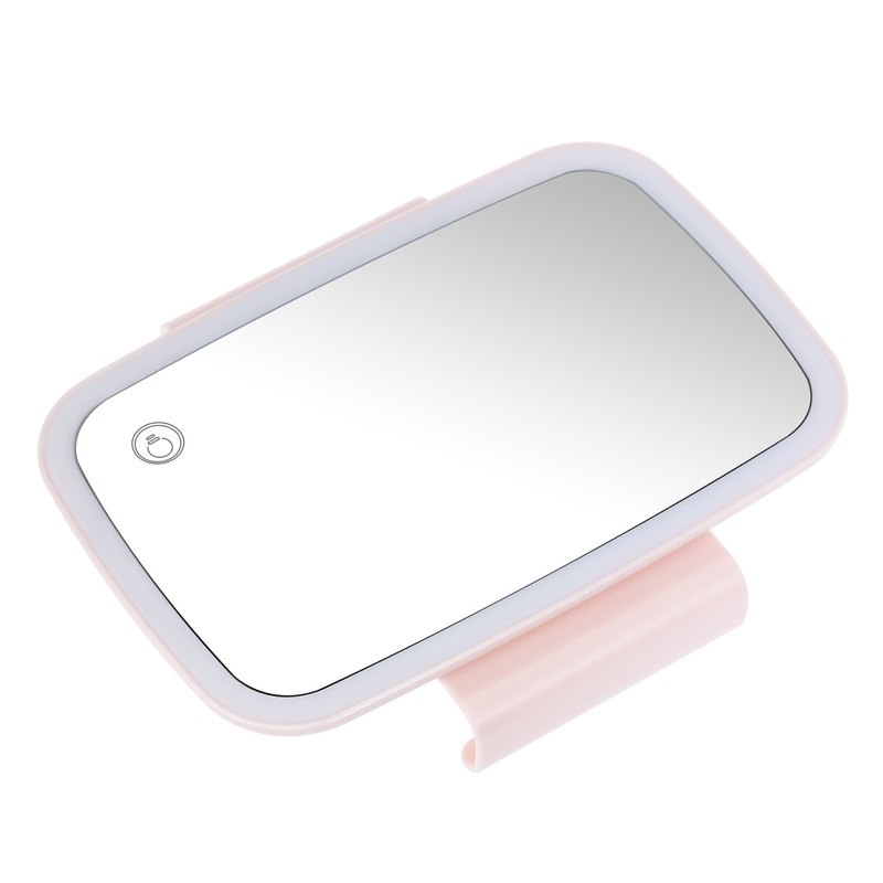 Car Sun Visor Mirror with LED Lights Makeup Sun-shading Cosmetic