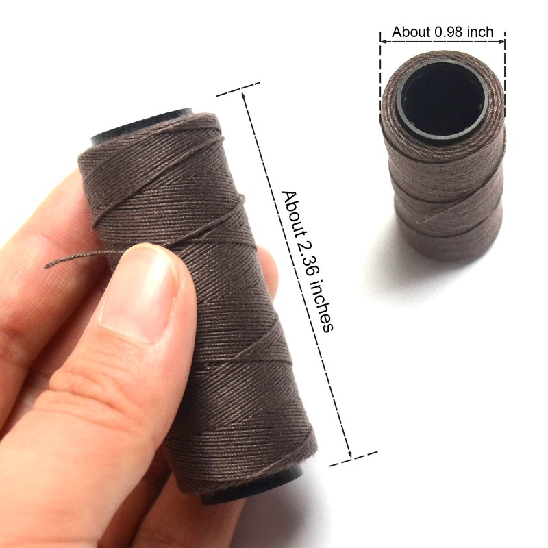 BLUPLE Professional Weaving Threads 3 Rolls for Making Wigs, Hand