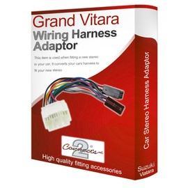 Grand Vitara radio stereo wiring harness adapter lead loom ISO converter