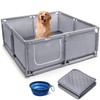 Whelping Box for Dogs and Puppies 48x48x18 inch Pet Whelping