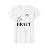 Bride to be Lama Alpaca Engagement Bride JGA T-Shirt, White