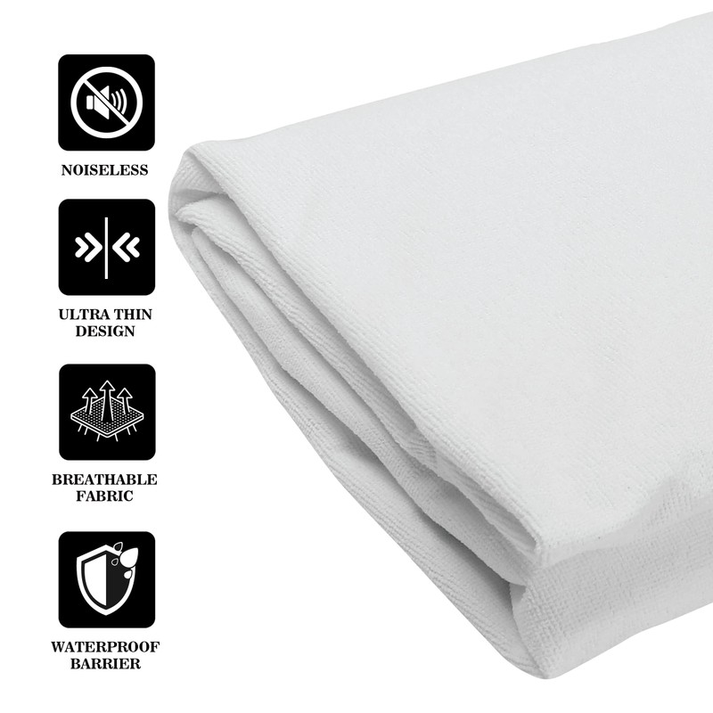 1Above 100% Waterproof Mattress Protector, Anti-Allergy and Breathable Material Mattress