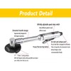 1/4" Pneumatic Angle Grinder, Air Cutting Machine with Extended Handle,