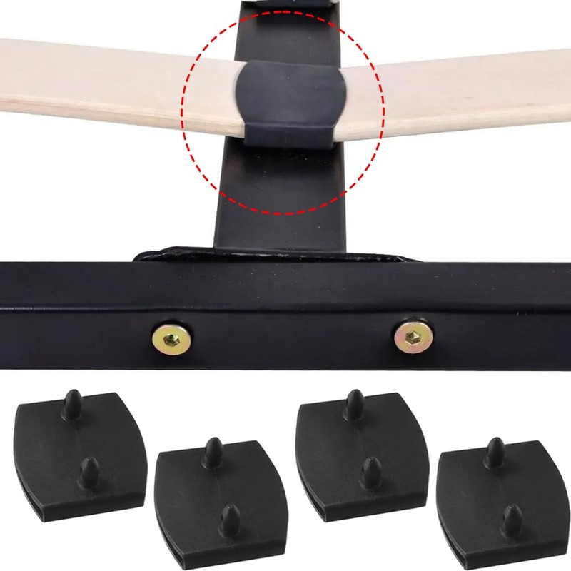 Pack of 20 Bed Slatted Frame Caps, 55 mm Brackets