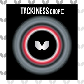 Butterfly Tackiness Chop II Rubber Sheet (1.9, Red)