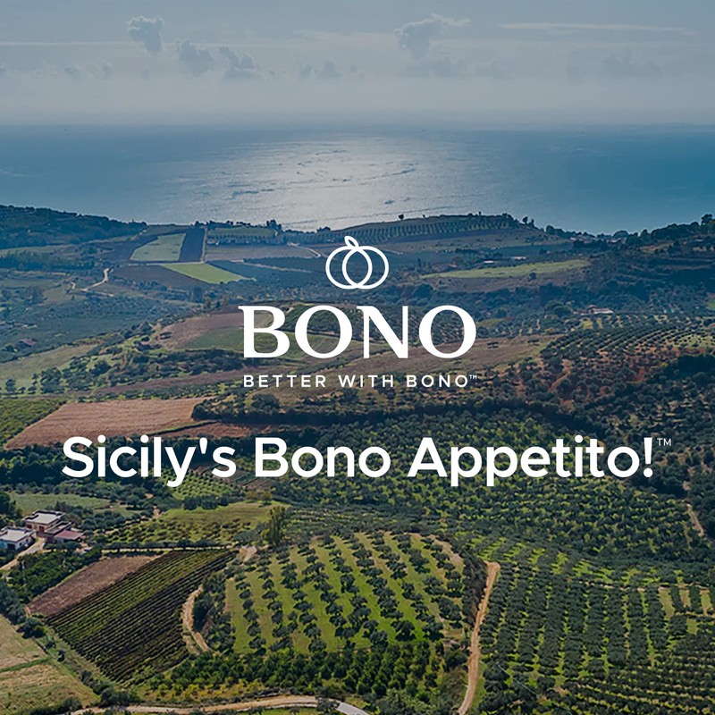 BONO 100% Italian Organic Extra Virgin Olive Oil, 3 pack
