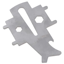 AB Tools Deck Filler Plate Shackle Key Multi-tool for Boat Fuel Waste Water Universal Plugs