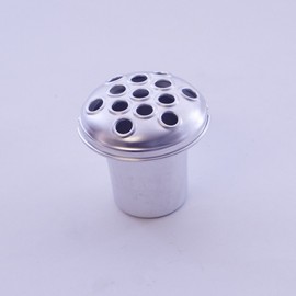 Grave VASE Container Silver 10X10