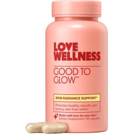 Lover Wellness Love Wellness Good to Glow Collagen Supplement for Clear Skin 60 Count