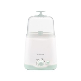 Kikkaboo Twinny Double Bottle Warmer 3-in-1 Heating, Sterilising, Cover, Colour: Green