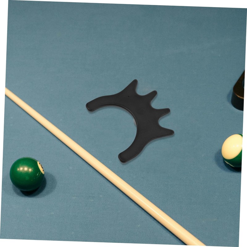 Sosoport Billiards Equipment 2pcs Plastic Cue Rack Portable Pool Stick