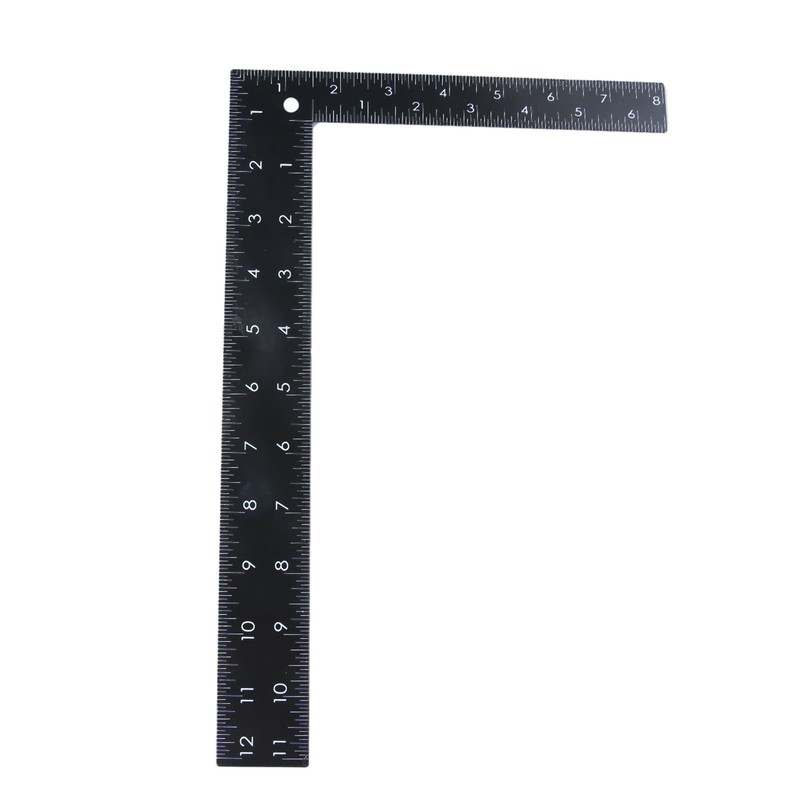 Mtsooning Metal L Square Ruler,90 Degree Right Angle Metric and