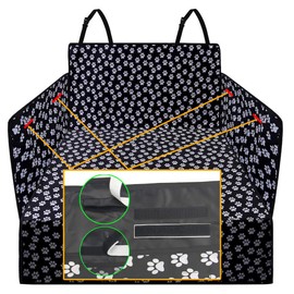 Pet Dog Trunk Cargo Liner - Oxford Car SUV Seat Cover - Waterproof Floor Mat for Dogs Cats - Washable Dog Accessories