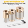 Ecarke 1 3/4 1/4 Inch Diamond Grinder Bit Head Tools