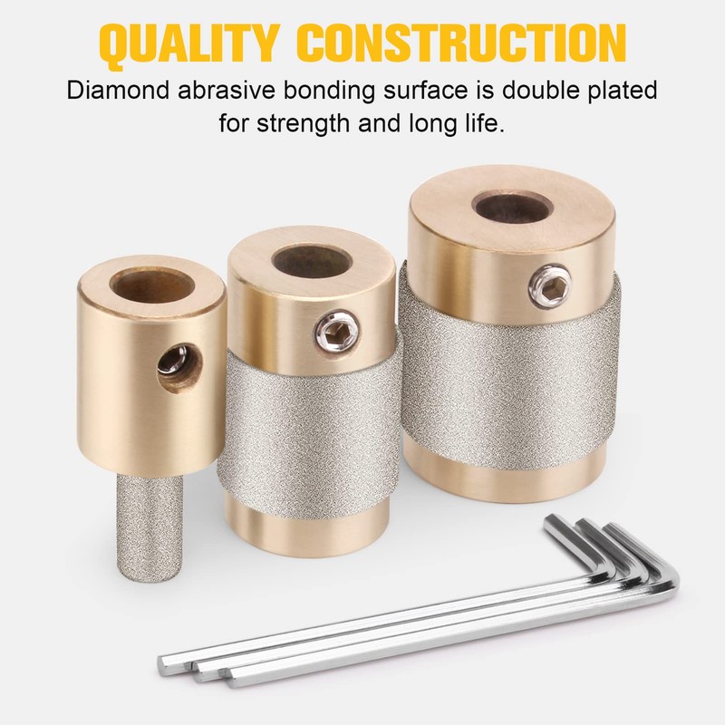 Ecarke 1 3/4 1/4 Inch Diamond Grinder Bit Head Tools