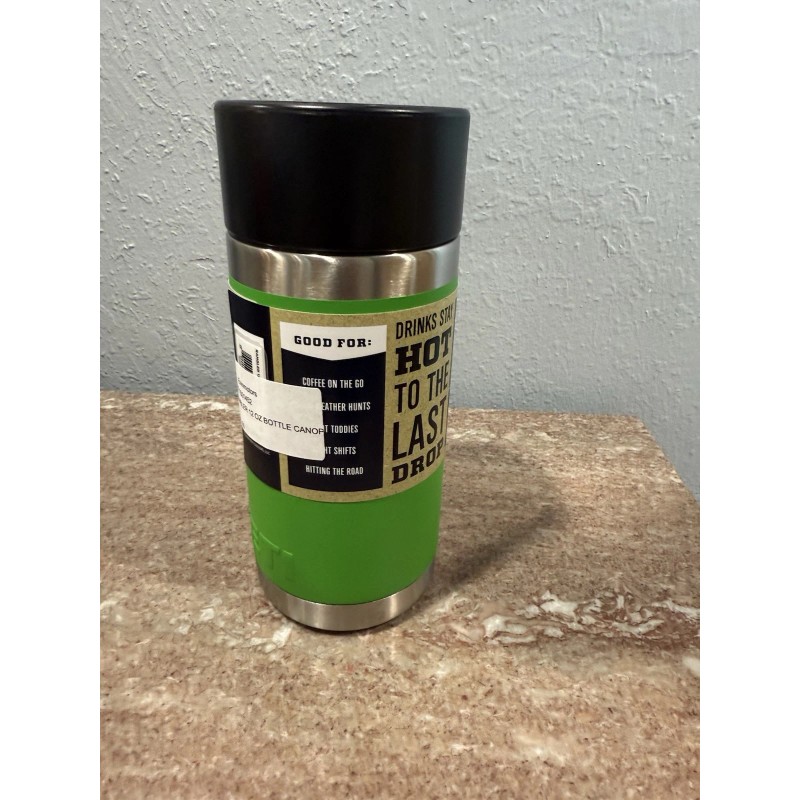 Yeti Rambler 12 oz Hot Shot Coffee Bottle Canopy Green