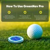 GreenNav Pro-High Precision Golf Green Reader & Golf Ball Marker