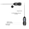 BRAPILOT Digital Meat Thermometer Backlight,Waterproof Instant Read Food Thermometer for