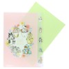 Sunstar Stationery Mofusand Clear File Die Cut Flower S2137895