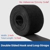2in x 12ft Hook and Loop Straps, Self-Gripping Quick Fastening