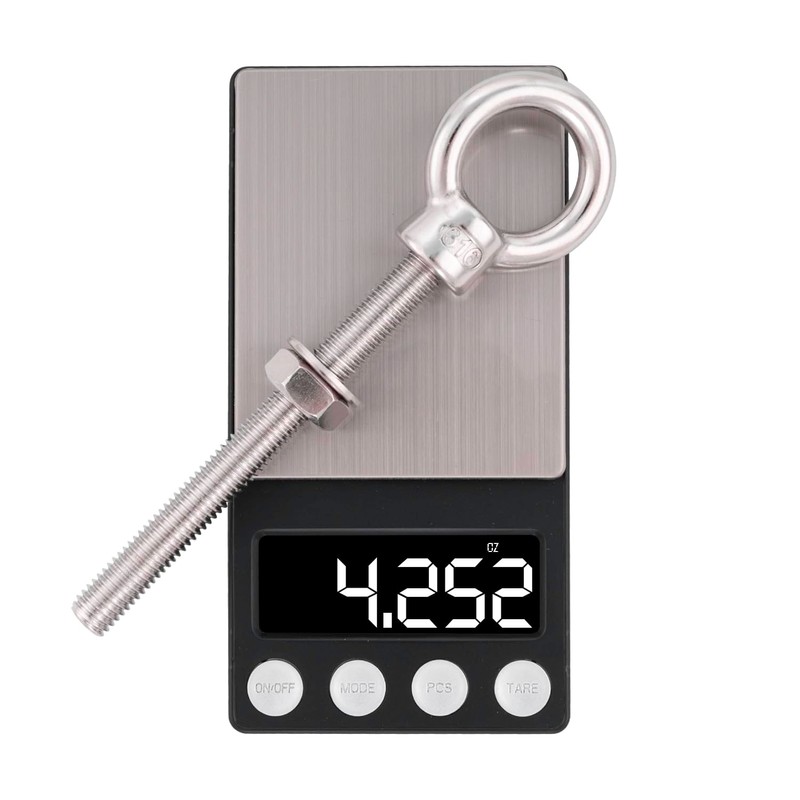 SHONAN Heavy Duty Eye Bolt, 316 Stainless Steel Shoulder Eyebolts