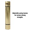 Houseables Self Closing Door Hinges, Mortise Spring Hinge, 5/8" Radius