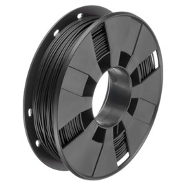 sourcing map 1.75mm Filaments PLA Black 0.25KG Dimensional Accuracy +/- 0.05mm for 3D Printer