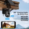 4G LTE Cellular Security Camera with SIM Card, No WiFi