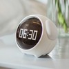 Expression Clock Cute Dog Shape Multifunctional LED Digital Alarm Clock