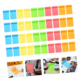 STOBOK 500pcs Colorful Self Sealing Baggies Small Plastic Storage Bags for Jewelry Reusable Sealable