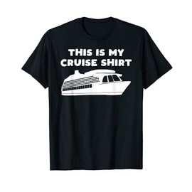 This Is My Cruise Shirt Squad Family Match Trip Vacation T-Shirt
