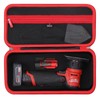 Mchoi Hard Storage Case Fits for Milwaukee 2531-20 12V Brushless