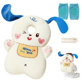 Toddler Baby Head Protector Cushion Backpack Wear,Baby Head Protector Backpack (Dog）