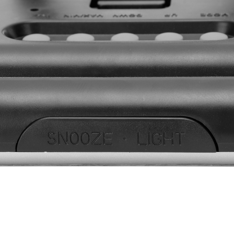 Indoor Projection LED Clock Thermometer Hygrometer Weather Forecast Snooze Perpetual