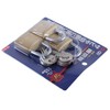 AII IB-012 Padlock with 3 Keys, Width of Main Unit,