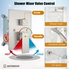gotonovo Shower System with Tub Spout 12 Inch 3 Function