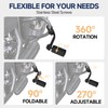 Upgarded - 1.25" Highway Pegs, Adjustable Long Angled Motorcycle Highway