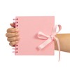 Scrapbook Photo Album Spiral Bound for Wedding Couple Travel Memory