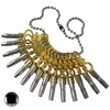 (PWK) Set Of 14 Pocket Watch Keys Size 00-12 :