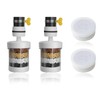 2 Pieces Water Filter Tap 360 Water Filter Tap 6