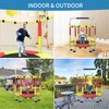 Trampoline for Kids, Upgrade Full Anti-Rust 440lbs Indoor Outdoor Toddler