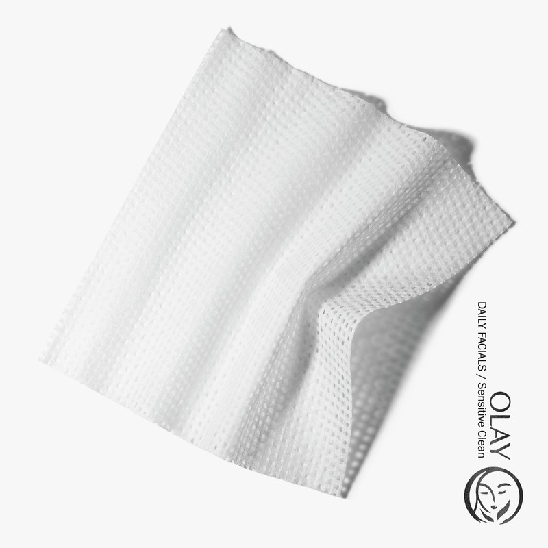 OLAY Daily Gentle Clean 5-in-1 Water Activated Cloths, 33 Ea