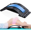 SQUATZ Lower Back Stretcher Device, Ergonomic Lumbar Support Back Massager,