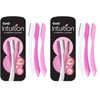 Wilkinson Sword - Intuition Augenbrauenformer f√ºr Frauen, 3 Rasierer, Gesichtshaarentferner
