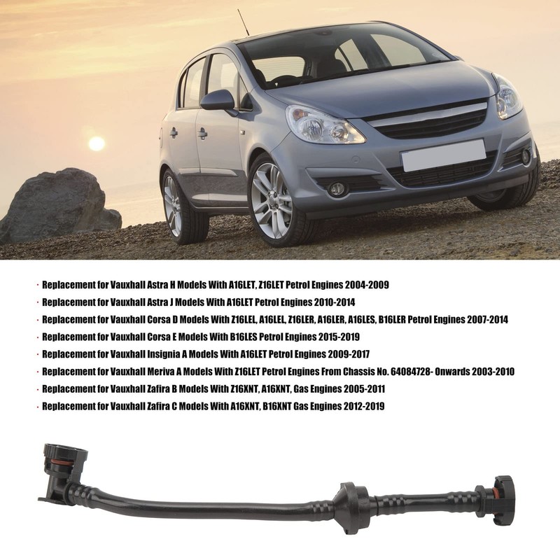 55563097, OEM Standard Heat Resistant Crankcase Ventilation Pipe for Astra