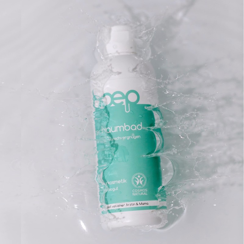 boep Foam Bath for Babies and Children, Mild Bath Foam